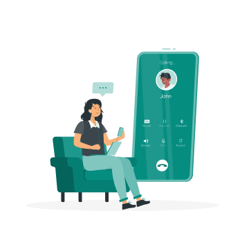 Echangez par téléphone ou en visio avec une diététicienne